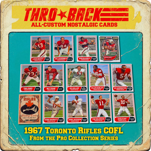Throback custom football - throback,