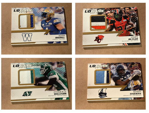 2022 upper deck cfl football - 2022,